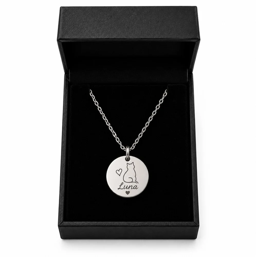 Always by My Side - Cat Necklace — view 19