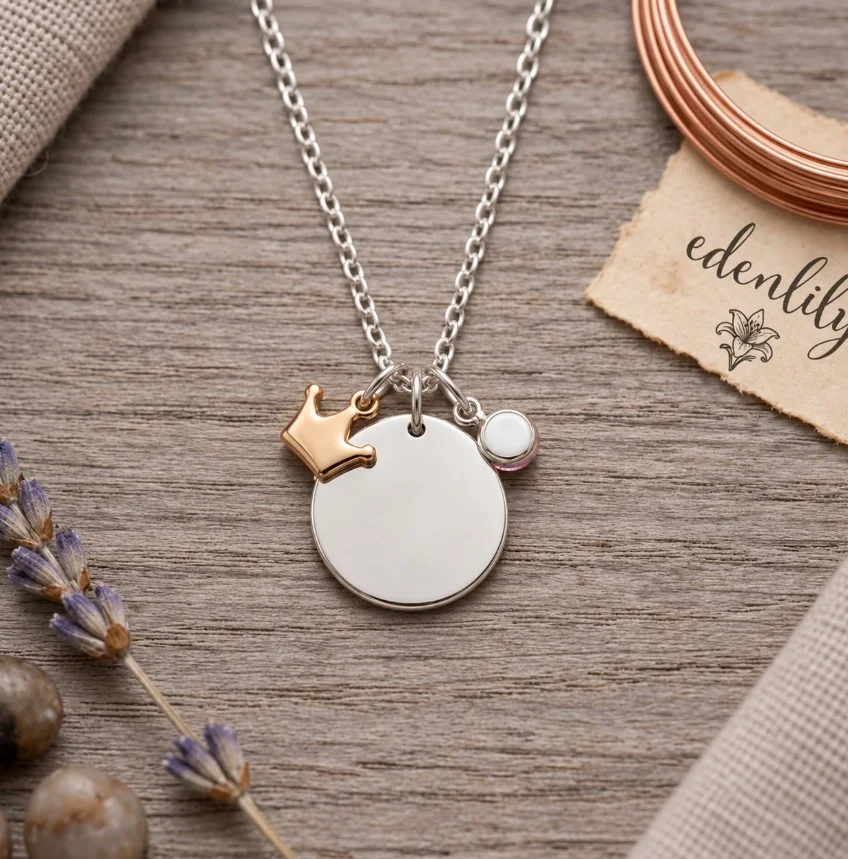 Personalised Princess Name Necklace — view 13