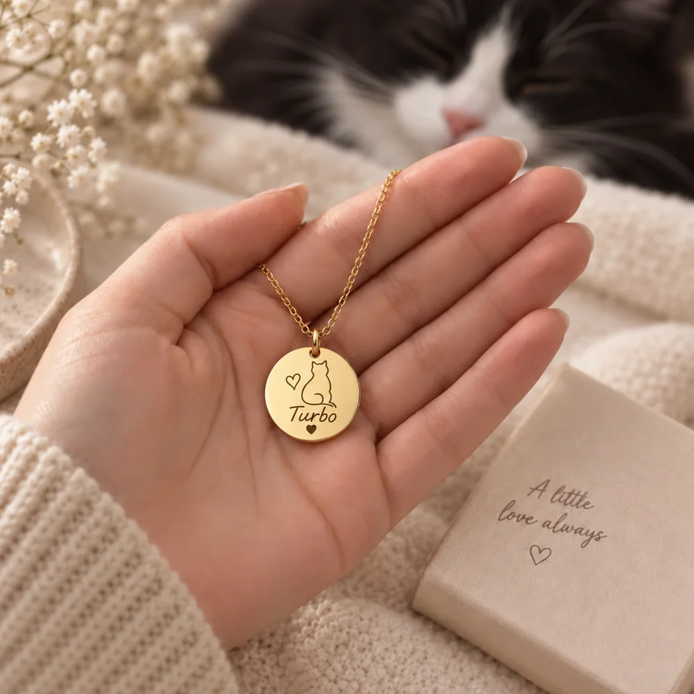 Always by My Side - Cat Necklace — view 8