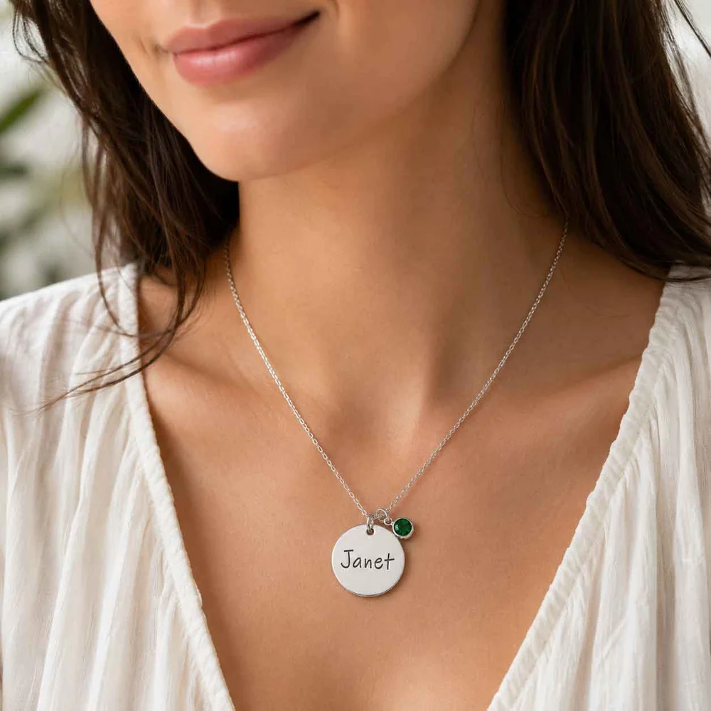 Birthstone Pendant Necklace — view 15