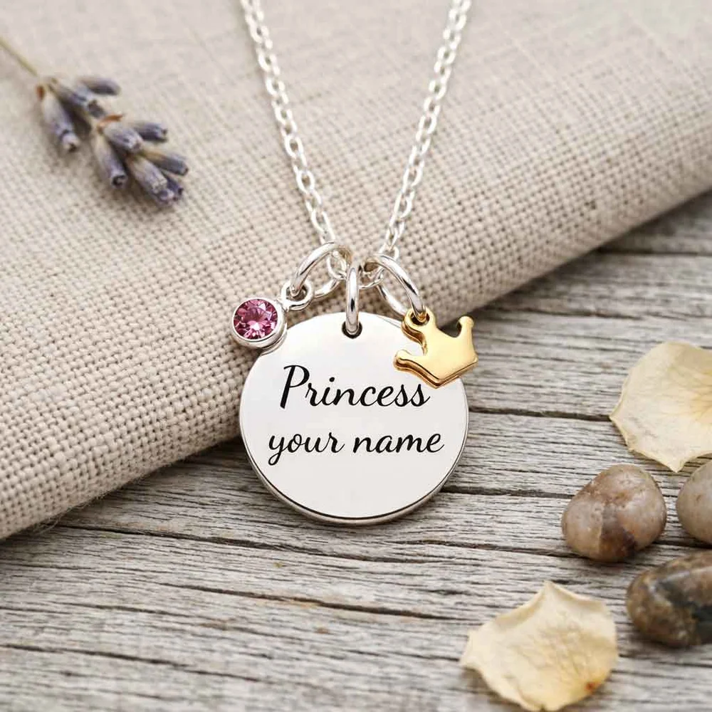 Little Princess Personalised Necklace  — view 5