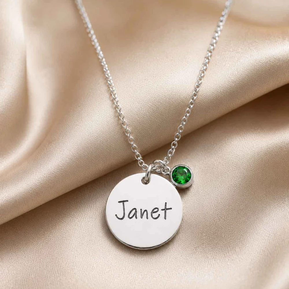Birthstone Pendant Necklace — view 6