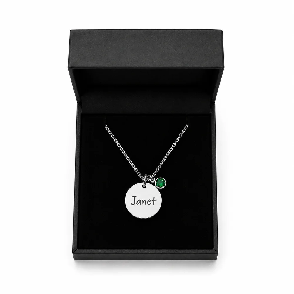 Birthstone Pendant Necklace — view 19