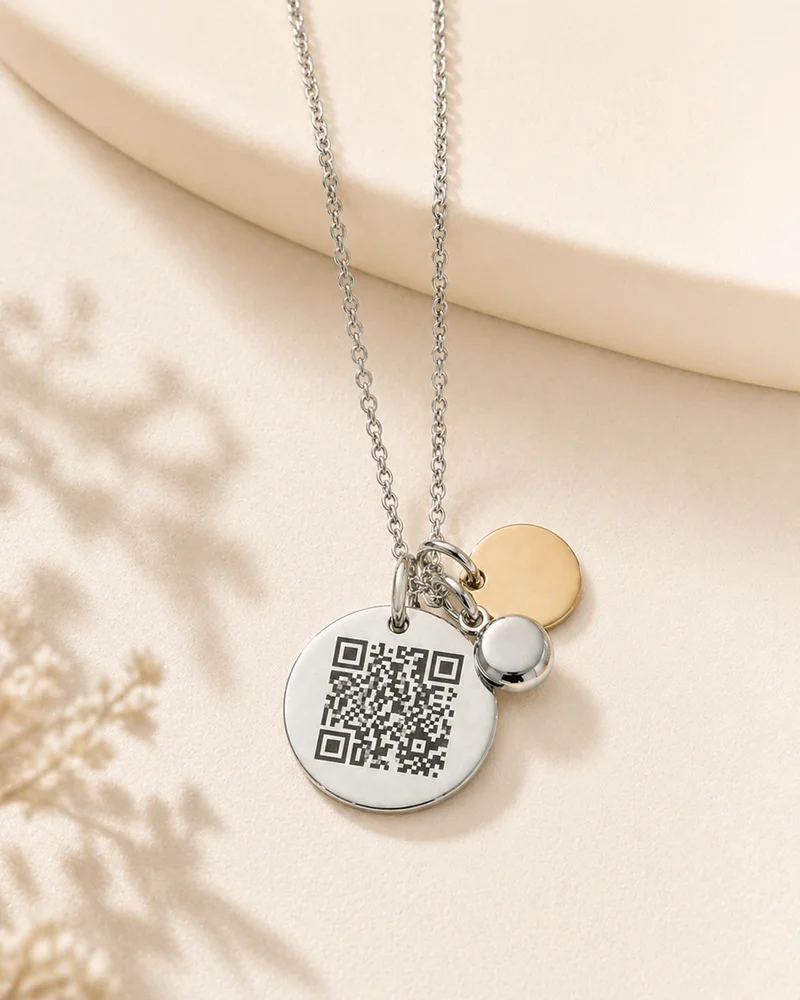 'My Birthday' Name & Age Charm Necklace — view 13