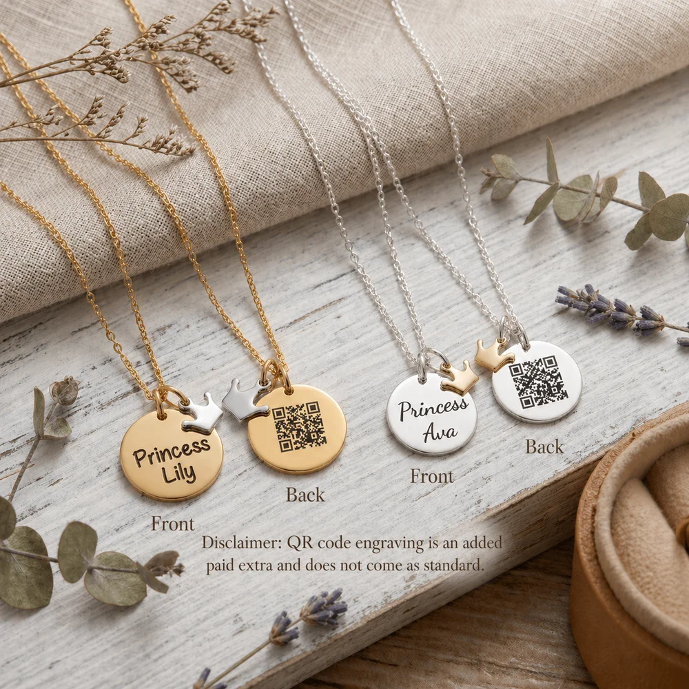 Little Princess Personalised Necklace  — view 2