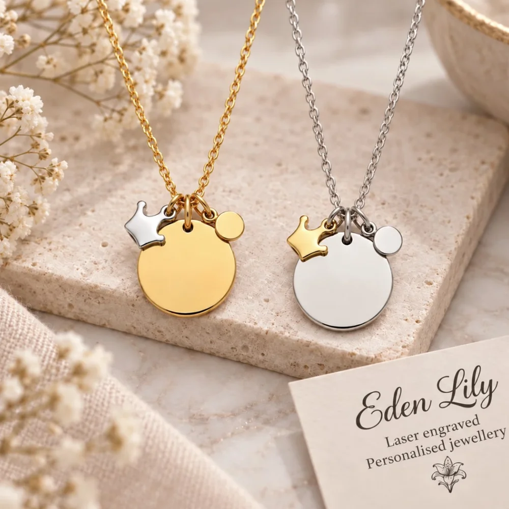 Personalised Princess Name Necklace — view 6