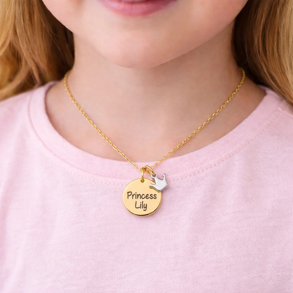 Little Princess Personalised Necklace  — view 12