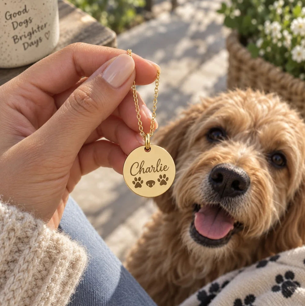 Always by My Side - Dog Necklace — view 14