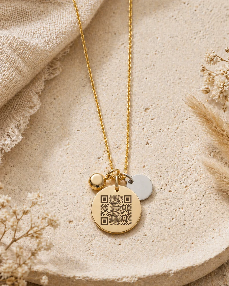 'My Birthday' Name & Age Charm Necklace — view 12