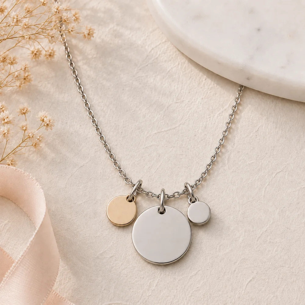 'My Birthday' Name & Age Charm Necklace — view 10
