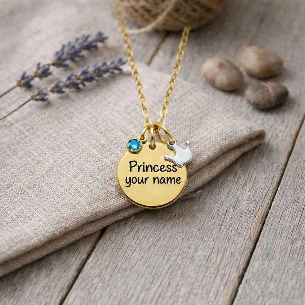 Little Princess Personalised Necklace  — view 6