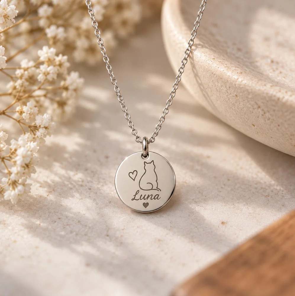 Always by My Side - Cat Necklace — view 10