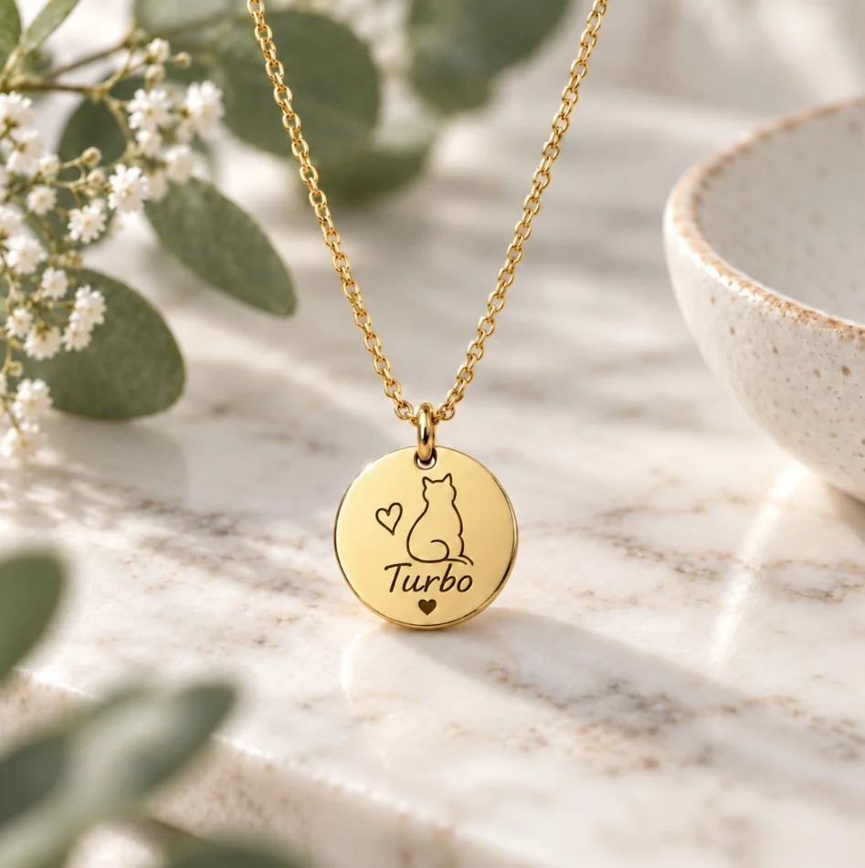Always by My Side - Cat Necklace — view 13