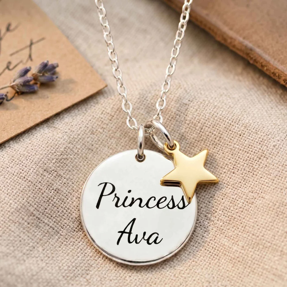 Little Princess Personalised Necklace  — view 4